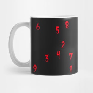 Numbers Mug